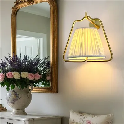 Sconce Dinding Dikendalikan Bateri Tanpa Kord Dengan Alat Jauh